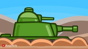 Steel Monsters Attack Ep.6: Tank Grote. Cartoons About Tanks