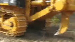 Испытания бульдозера Шантуи СД32В на каменистой / скалистой почве