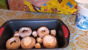 ШАМПИНЬОНЫ ? СО СЛИВКАМИ И СЫРОМ В ДУХОВКЕ