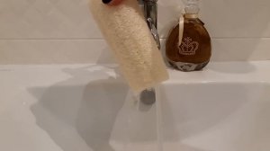 Мочалка из люфы 15 см.