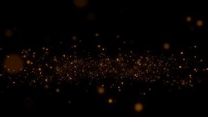 Видео фон Заставка на экран Летящие блестки 2 часа HD