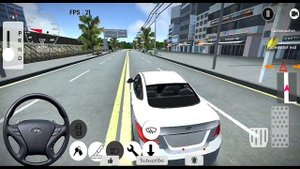 Hyundai City Car Driving | 3D Driving Class Fan Games | Android Gameplay #2