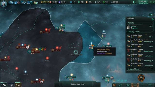 Stellaris 40: We find that war is good for nothing смотреть онлайн