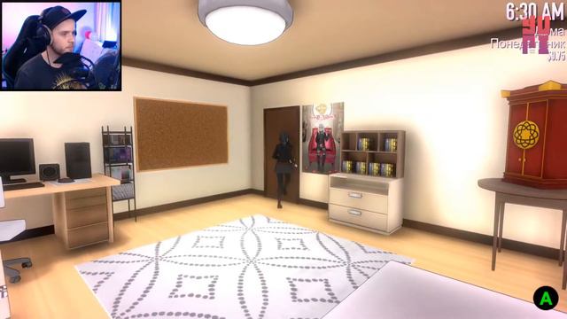 Симулятор сильной женщины - Yandere Simulator 1 день смотреть онлайн