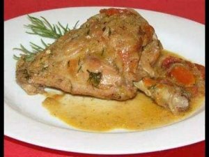 Кролик тушеный в сметане - как вкусно приготовить кролика.