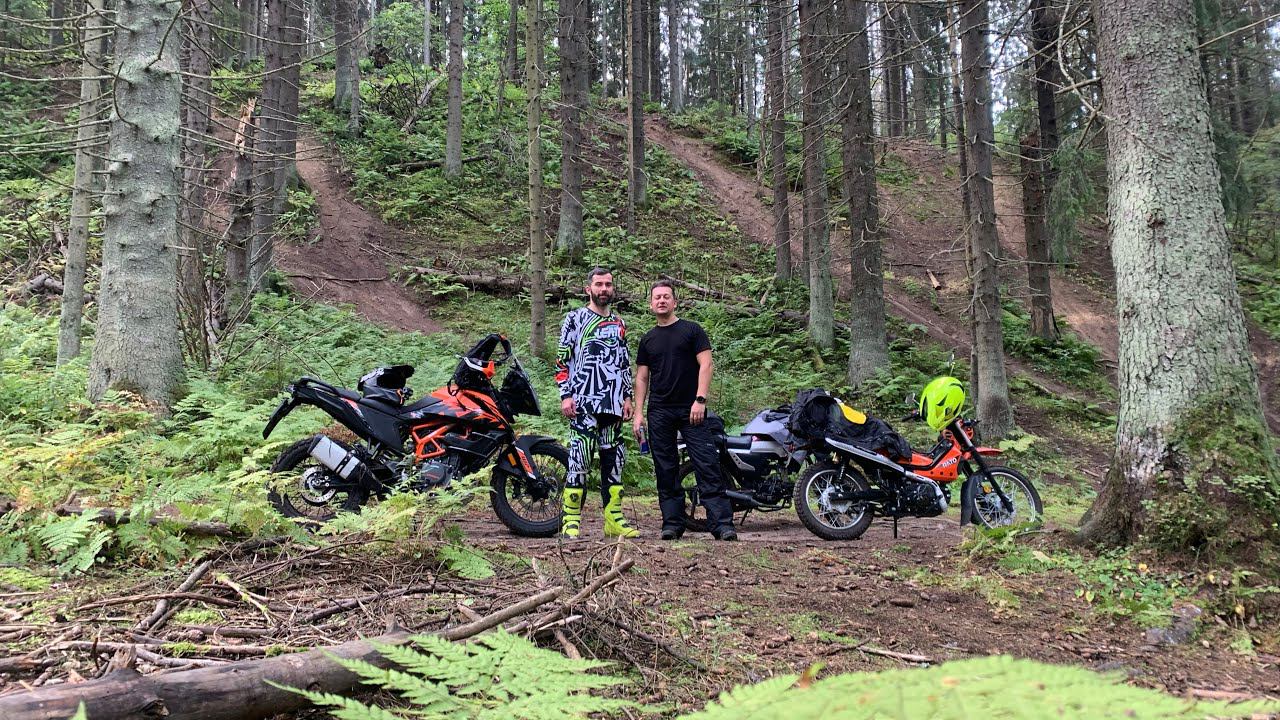 #13-1 Катаем в Юкках и Тохколодское озеро | KTM 390 Adventure SW | Rato Warrior | G-moto Cross X