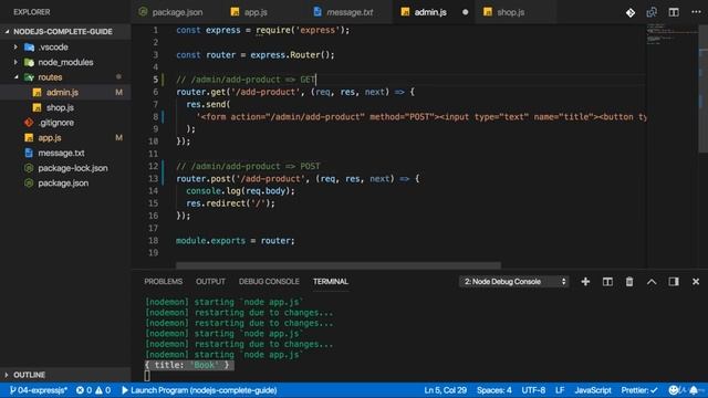 ExpressJS Part 3 || NodeJS || JavaScriptFrameWork
