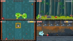 MASHED UP BOSS of RED BALL 4 ANGRY BIRDS ALL LEVELS BOSS FIGHT