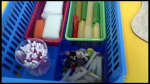 Уголок ИЗО МДОУ Детский сад "Алёнушка"