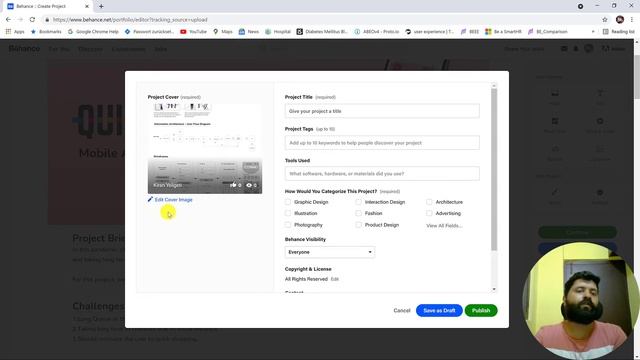 How to Create Behance Portfolio? | UI/UX Designer Portfolio Presentation