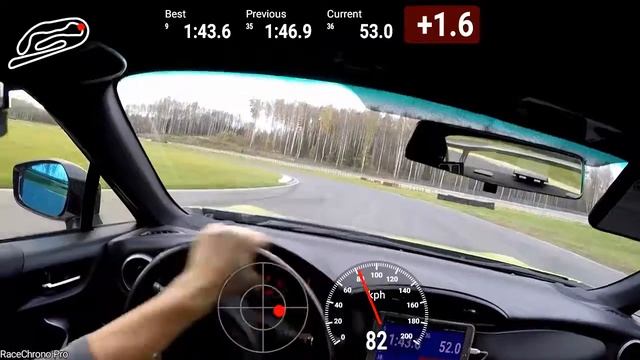 2016 10 16, Смоленск, Александр Гирин, GT86 0,6bar с пассажиром, круги 1.46.95 1.46.63 1.46.50 смотреть онлайн