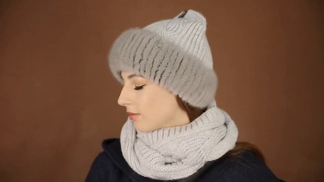 Интернет-магазин меховых шапок. Шапка из меха норки на шерстяной основе смотреть онлайн