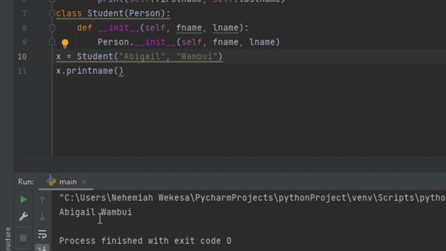 PYTHON PROGRAMMING. LESSON 20 || PYTHON INHERITANCE