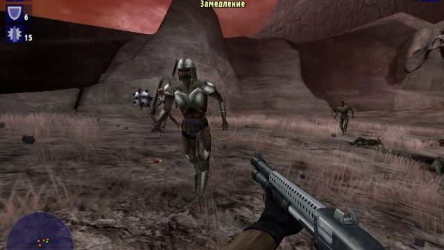 Dead Hunt, 2005 г., PC (Windows). Геймплей трехмерного клона Crimsonland.