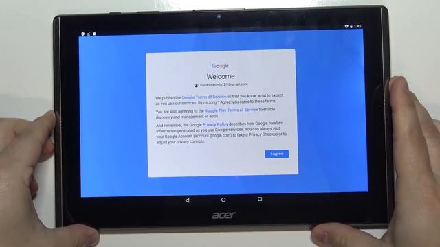 How to Add / Remove Google Account in ACER Iconia One 10 – Manage Google Users смотреть онлайн