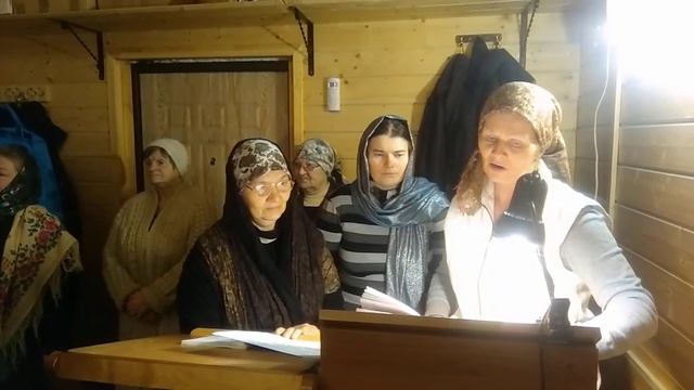 Канон Андрея Критского с Великим Повечерием. смотреть онлайн