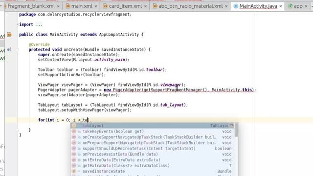 ANDROID MATERIAL DESIGN RECYCLERVIEW AND CARDVIEW IN A FRAGMENT смотреть онлайн