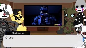 ?A Few FNaF Game Antagonists React To 7th Anniversary Darkest Desire?||Gacha Club