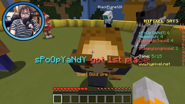 Minecraft - Bed Wars W/Squid - 🔴 Live смотреть онлайн