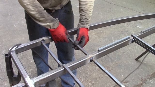 Ворота для дома и дачи своими руками.Художественная ковка.