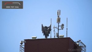 Siren Test | ECN 1200 - Ostrava | 03.08.2022 |