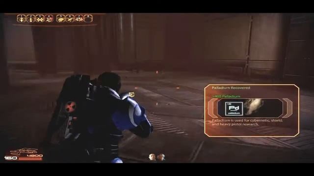 Mass Effect 2 - Shepard wearing blue suns armor on Zaeed's mission смотреть онлайн