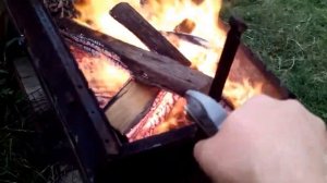 как быстро разжечь дрова в МАНГАЛЕ