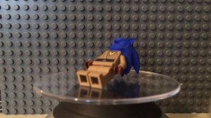 3D Printed Lego Sonic the Hedgehog Heads - Sonic, Shadow, Tails