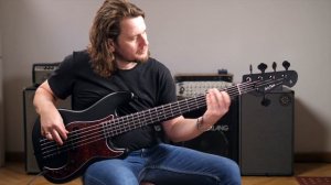 Harley Benton PJ-5 SBK Deluxe Series BAss