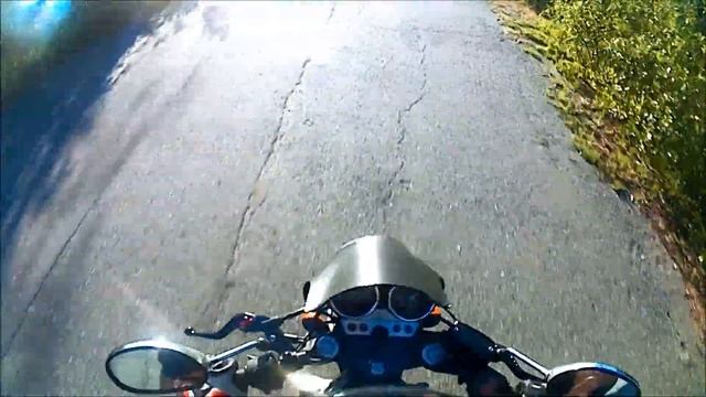 СВ400, Хондочка) Первые покатушки) смотреть онлайн