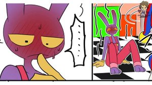 🔴Dulce Venganza: El Beso de Pomni 🌀Fandub Español🌀The Amazing Digital Circus - Comic (Jax x Pomni)