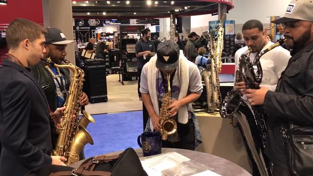 Antigua horn booth at NAMM смотреть онлайн