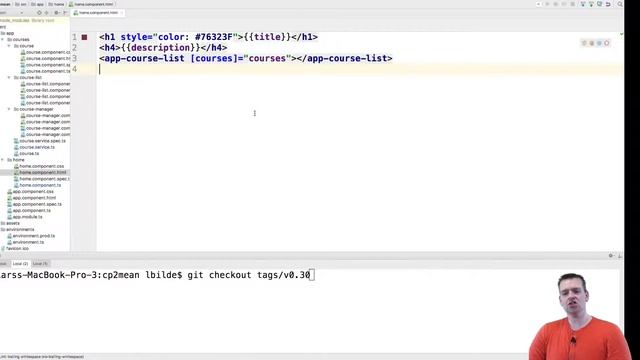 MEAN STACK with Angular4 part 39 - Showing different amount of courses in the CourseListComponent смотреть онлайн