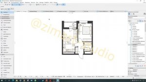 КАК ПОКАЗАТЬ РАЗНЫЕ ВАРИАНТЫ ПЛАНИРОВКИ В ARCHICAD