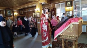 Величание святой царицы Тамары на 1:10 видео. 30 апреля 2023 г.