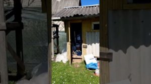 Начало сезона. Домик из минибруса. утепление полов по лагам.