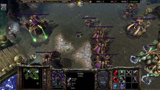😱🔥* Warcraft IV - Fanart #18 - Quenching Mode - Reforged - WC3 - i7 9700K Test - WC4 - CG Custom *