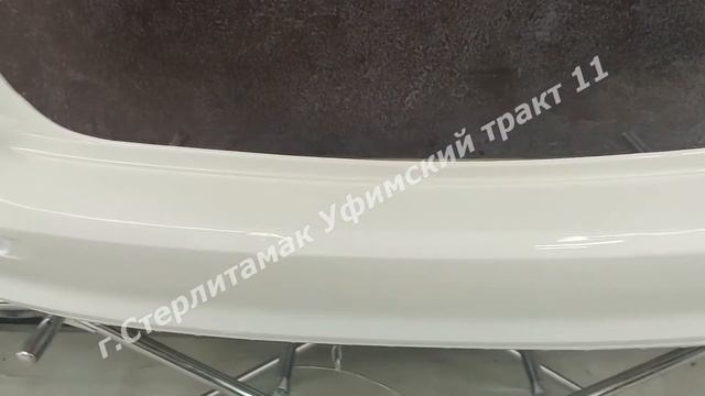 Бампер KIA RIO 15 SDN PGU Кристальный белый задний смотреть онлайн