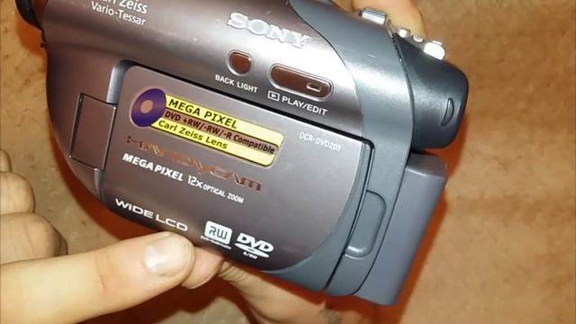 ВИДЕОКАМЕРА СОНИ DCR-DVD-205