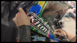 Полная оклейка снегохода POLARIS.