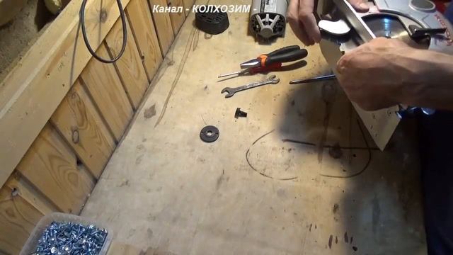 Пила Интерскол дп 165 1200, опять редуктор, разборка