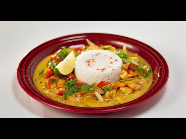 Карри с креветками и рисом | Дежурный по кухне