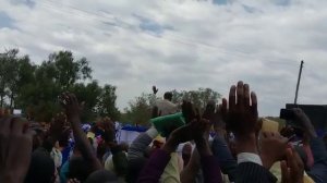 The power of the Lord slained people as they welcome the Mightiest Prophets of God