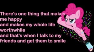 Pinkie Pie Smile Lyrics