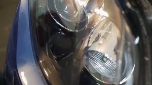 Полировка фар Polishing of headlights Renault Laguna III