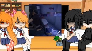 ?|Реакция Yandere simulator на Tik tok|? •gacha club•
