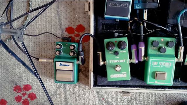 Review Ibanez Ts9dx x Maxon OD808 x Ibanez TS808 смотреть онлайн