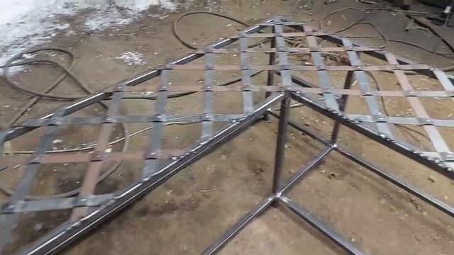 прихожая из металла.художественая ковка.#своимируками #художественнаяковка #изметалла