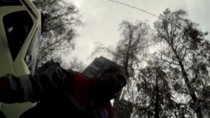 Бег по городу от первого лица