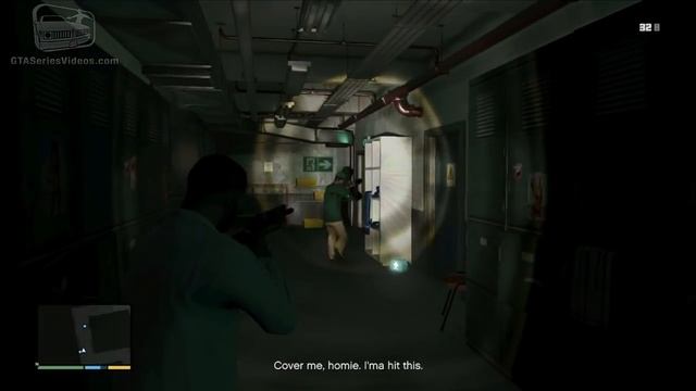 GTA 5 - Mission #9 - The Long Stretch [100% Gold Medal Walkthrough] смотреть онлайн